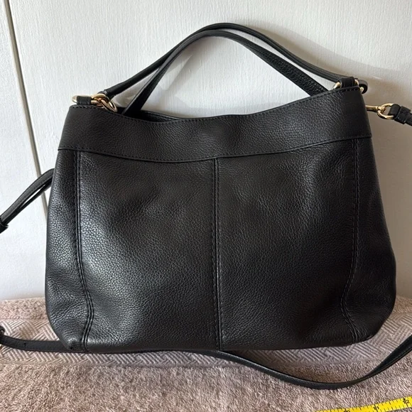 Coach Black Pebbled Leather Shoulder Bag L1781-F23537 - Picture 5 of 10